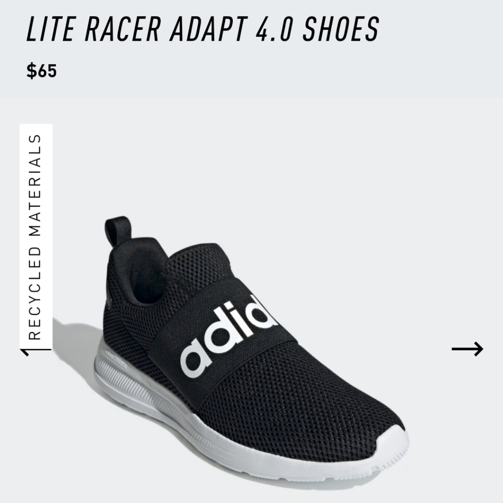 ADIDAS black sneakers